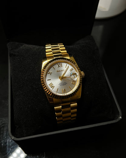 Platinum Gold Roman Dial