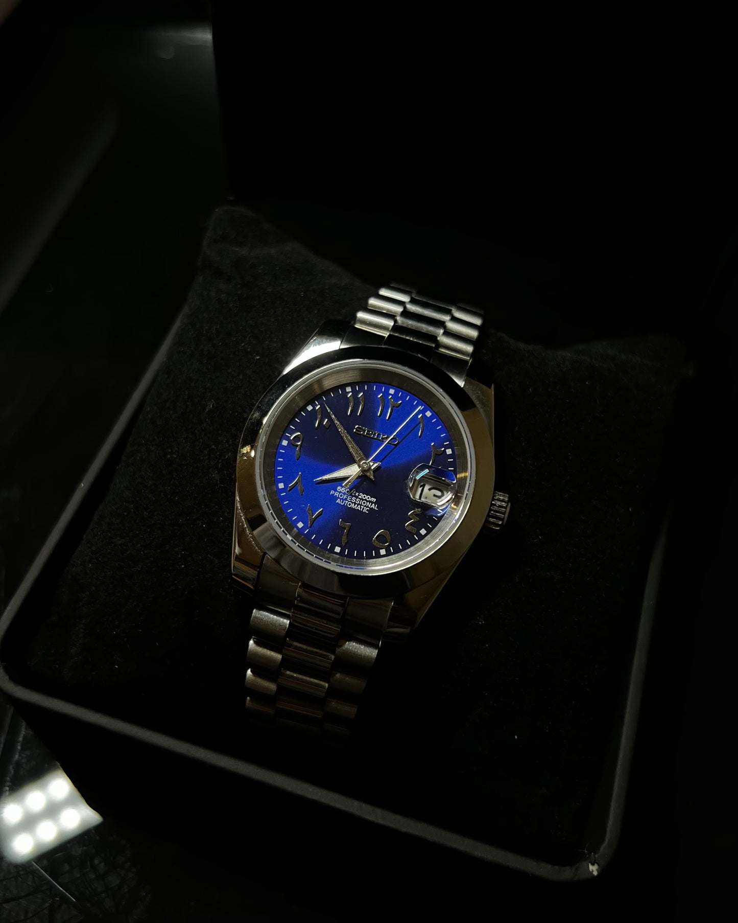 Royal Blue Arabic Dial